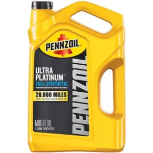 Pennzoil Ultra Platinum Full Synthetic 5W-30 Motor Oil, 5 Quart